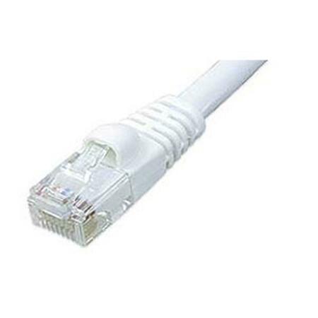 FIVEGEARS CAT6 Patch Cable with Boot 1ft White FI276441
